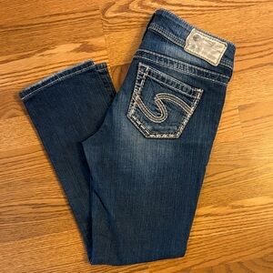 Silver Jeans Suki Capri Women's Jeans sz 26